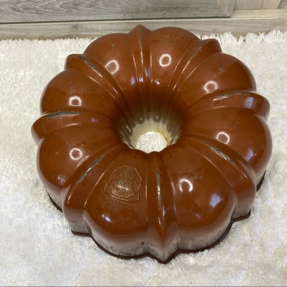 Vintage Nordic Ware Bundt Fluted Tube Pan Cast Aluminum #15 USA - Picture 3 of 7